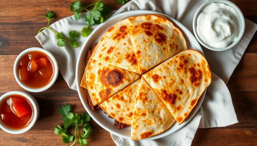 Beef quesadilla