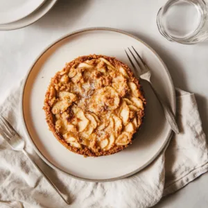 vegan upside down apple cake recipe