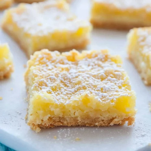 lemon bars recipe with cake mix