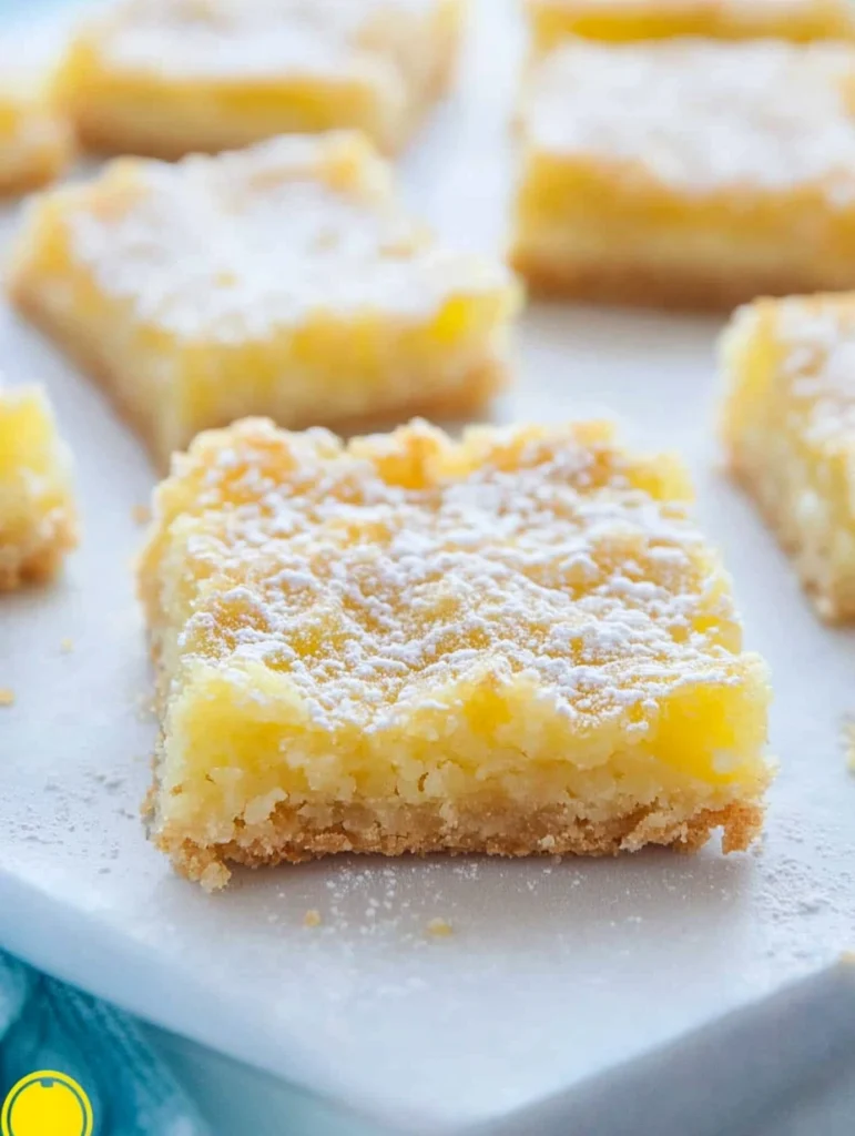 lemon bars recipe with cake mix