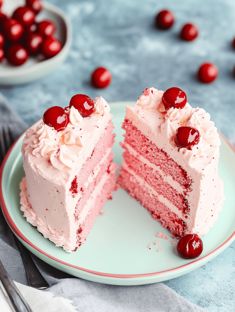 chip and cherry cake recipe