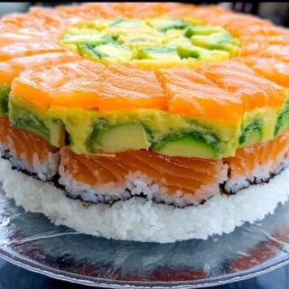 sushi cake