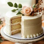 homemade wedding cake