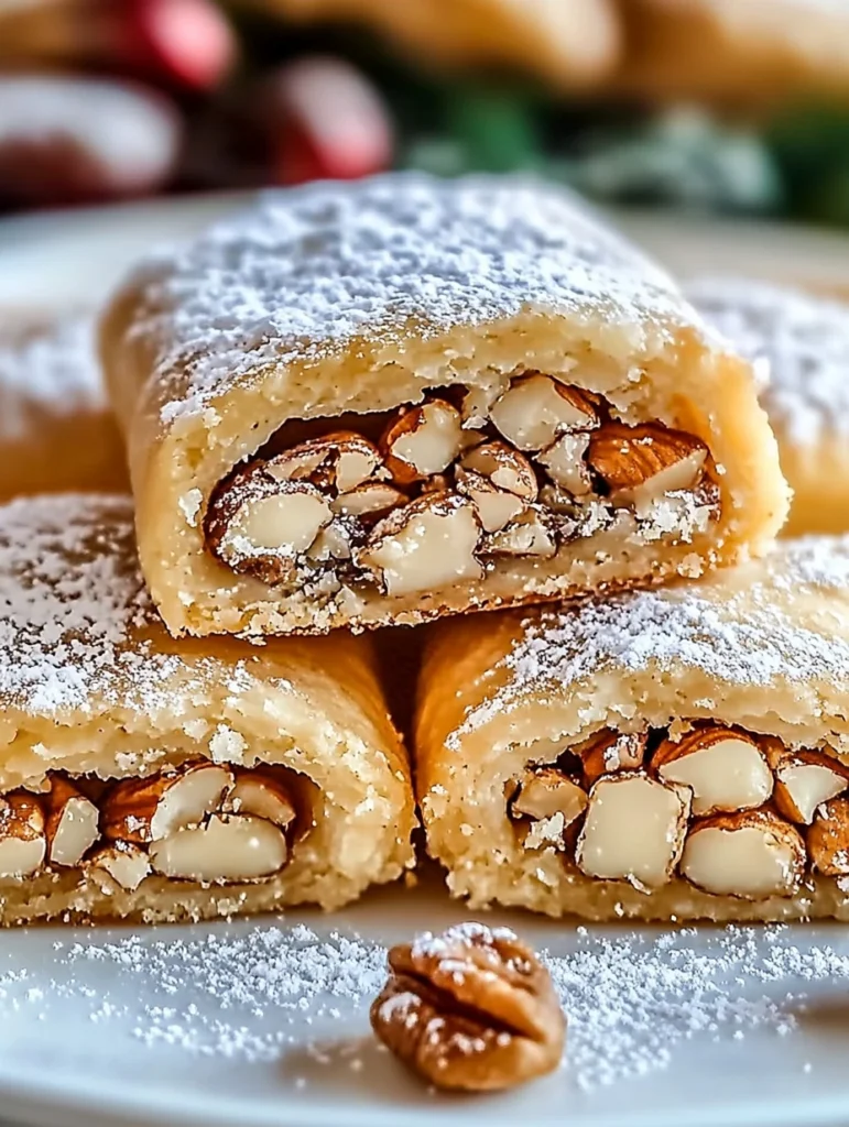 Italian Nut Roll Cookies
