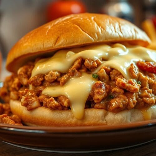 cheesy chicken sloppy joe recipes