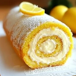 Velvet Lemon Cream Roll Cake