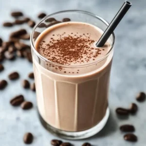 Iced Mocha Protein Milkshake