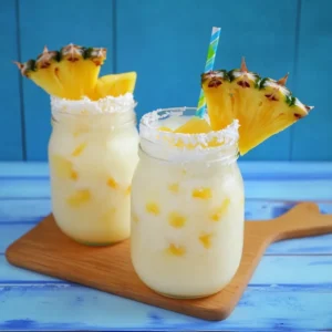 Orange Pineapple & Coconut Mocktail