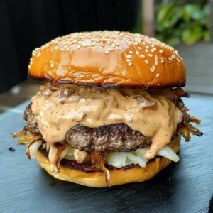 Smash Burgers with Baconnaise Sauce