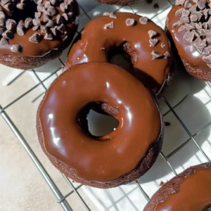 Chocolate Protein Donuts