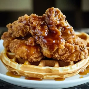 Southern Fried Chicken and Waffles