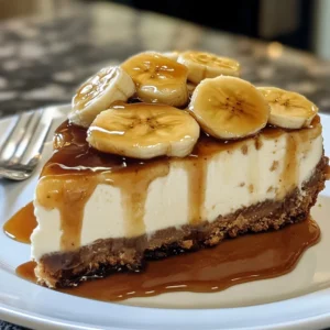 Bananas Foster Cheesecake