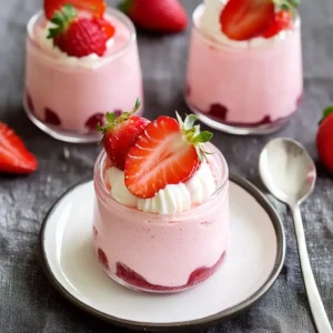 Strawberry Mousse