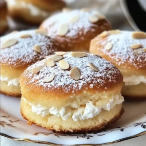 Italian Almond Ricotta Tea Cakes