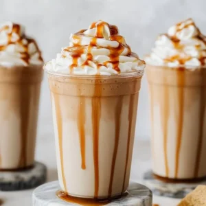 Guilt-Free Caramel Frappe